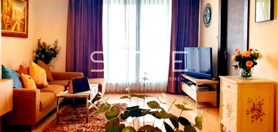 ขายคอนโด : 1 Bed Large Room 52 sq.m High Fl. 15+ Perfect Location MRT Ratchadaphisek 0 m. / Condo For Sale-Rhythm Ratchada