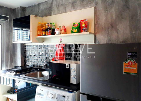 1 Bed 1 Bath Fully furnished Good Location MRT Phra Ram 9 400 m. / Condo For Sale-Aspire Rama 9