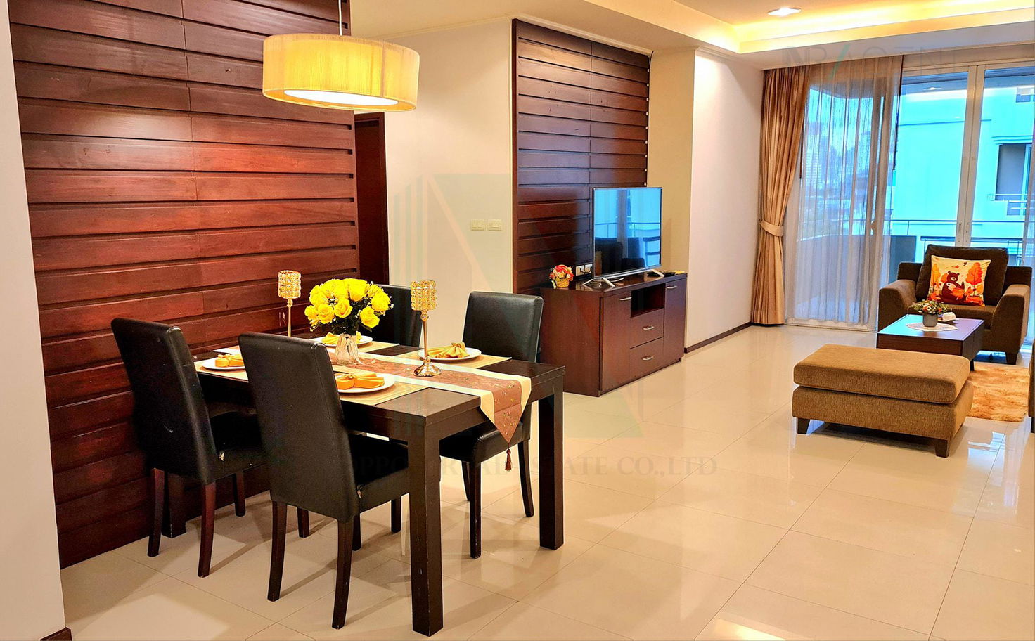 picture 🚩 For rent condo PIYATHIP PLACE Building 1, Floor 7,2 bed room, Room size 160 sqm - 1/8