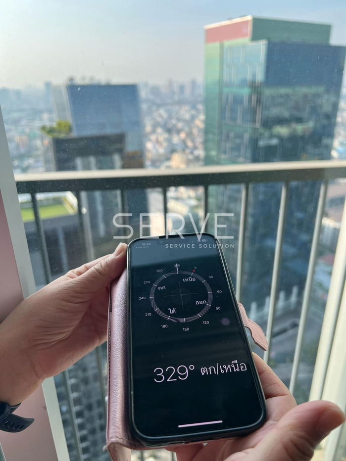 picture 1 Bed 25.72 Sq.m. Nice Room Good Location MRT Thailand Cultural Centre 80 m.-Noble Revolve Ratchada 2 - 16/16