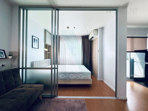 📌 For Rent Condo LUMPINI MEGA CITY BANGNA Building D, Floor 17,1 bed room, Room size 22 sqm