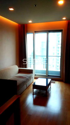 ขายคอนโด : 1 Bed 1 Bath with Bathtub Nice Room Good Location MRT Phetchaburi 150 m. / For Rent-The Address Asoke