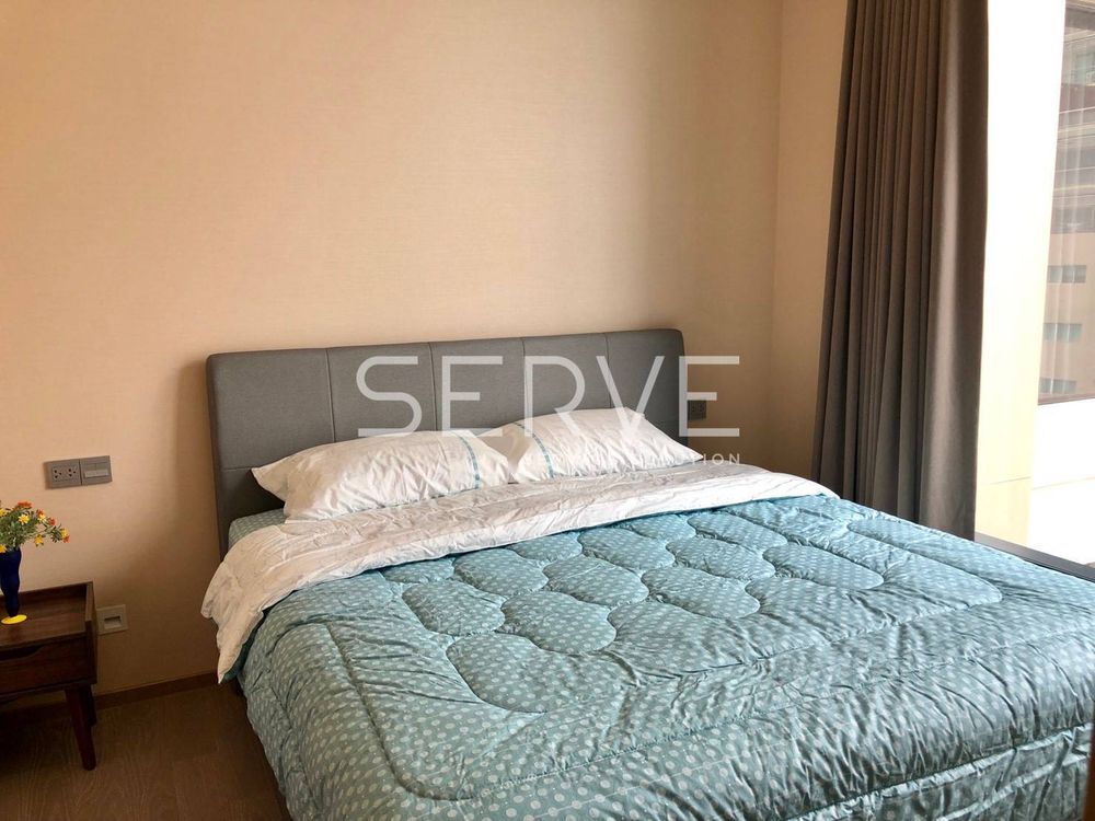 รูป 1 Bed with Bathtub Nice Room and Good Location in Asoke Area MRT Sukhumvit 550 m. & BTS Asok 700 m.-The Esse Asoke - รูปที่ 2/6