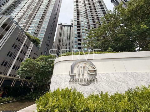 Studio Room  For Sale Good Location Close To MRT Rama 9 -Life Asoke Rama 9