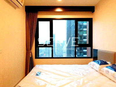 คอนโดให้เช่า : Good View & Good Location  Large Room 1 Bed  High fl.  MRT Phetchaburi 150 m. / Condo For Rent-Life Asoke