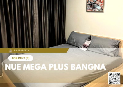 Condos for rent : For rent 📍 Nue Mega Plus Bangna 📍 Fully furnished and equipped, near MRT Sri Eiam