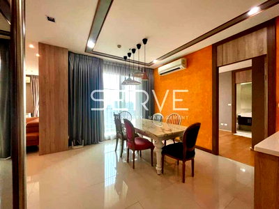 Condos for rent : 2 Bed 2 Bath Large Room Good Location Close to MRT Phetchaburi 150 m. / For Rent-Villa Asoke