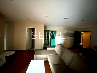 คอนโดให้เช่า : 3 Beds with Bathtub Large Room Good Location MRT Phra Ram 9  500 m. and CentralPlaza / For Rent-Belle Grand Rama 9