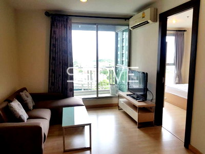 คอนโดให้เช่า : Large 1 Bed Good Location MRT Ratchadaphisek / Condo For Rent-Rhythm Ratchada