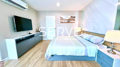 Condos for sale : Nice Room 3 Beds with Bathtub Large Unie Good Location MRT Phra Ram 9  500 m. and CentralPlaza-Belle Grand Rama 9