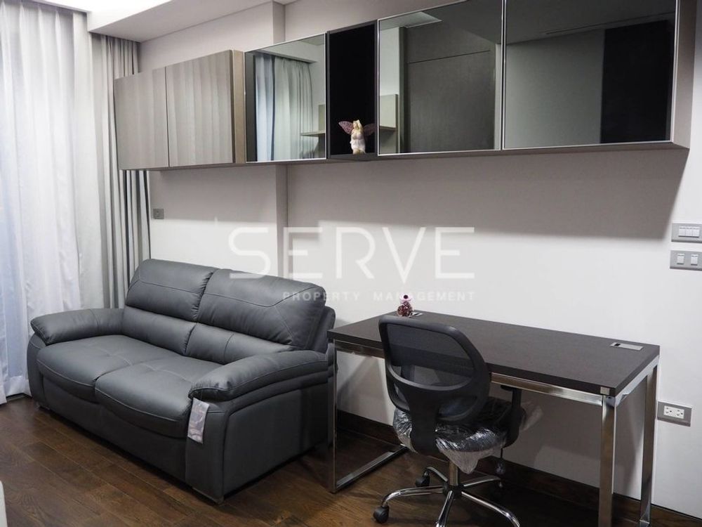 รูป 1 Bed 1 Bath Fully furnished Nice View Good Location BTS Phrom Phong 900 m. / For Rent-The Lumpini 24 - รูปที่ 1/10