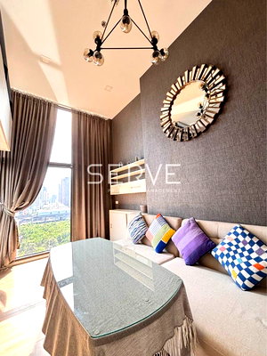 Condos for sale : Loft Duplex 1 Bed Nice Room Good Location Close to MRT Phra Ram 9  450 m. / For Rent & For Rent-Chewathai Residence Asoke