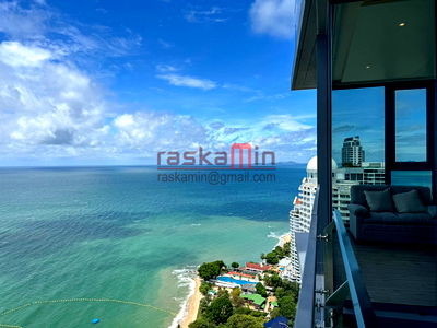 Condos for rent :  Arom Wongamat – High Floor Condo for Rent