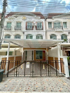 📌 For Sell Town house BAAN KLANG MUANG THE PARIS RAMA9-RAMKAMHANG 3-story 3 bedroom 3 bathroom