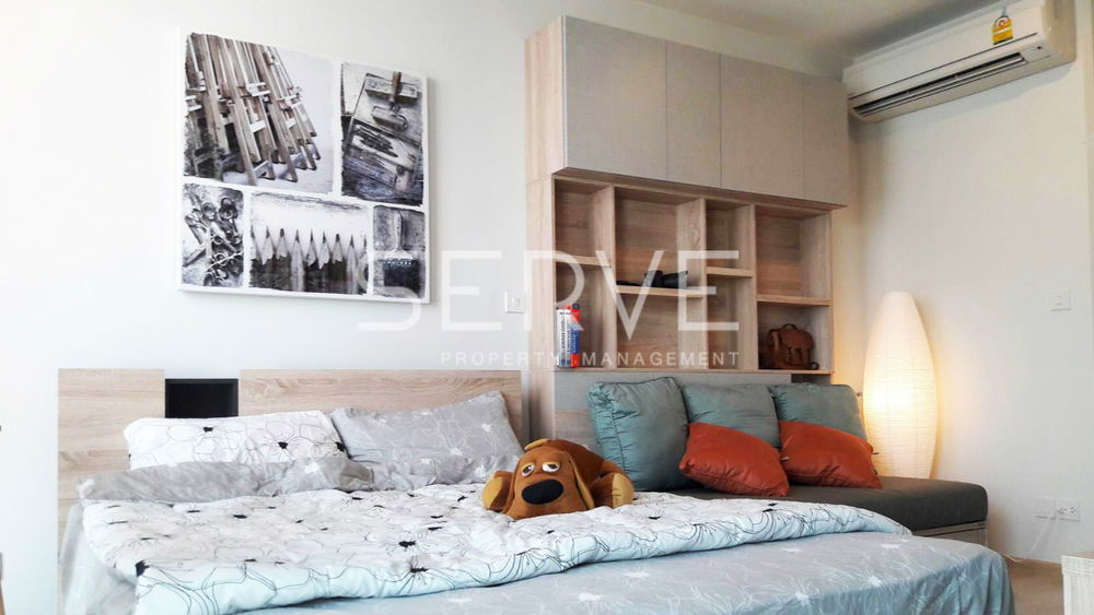 picture Studio Homey Decoration on High Fl. 10+ Good Location Close to MRT 80 m. / Condo For Rent-Noble Revolve Ratchada 1 - 7/9