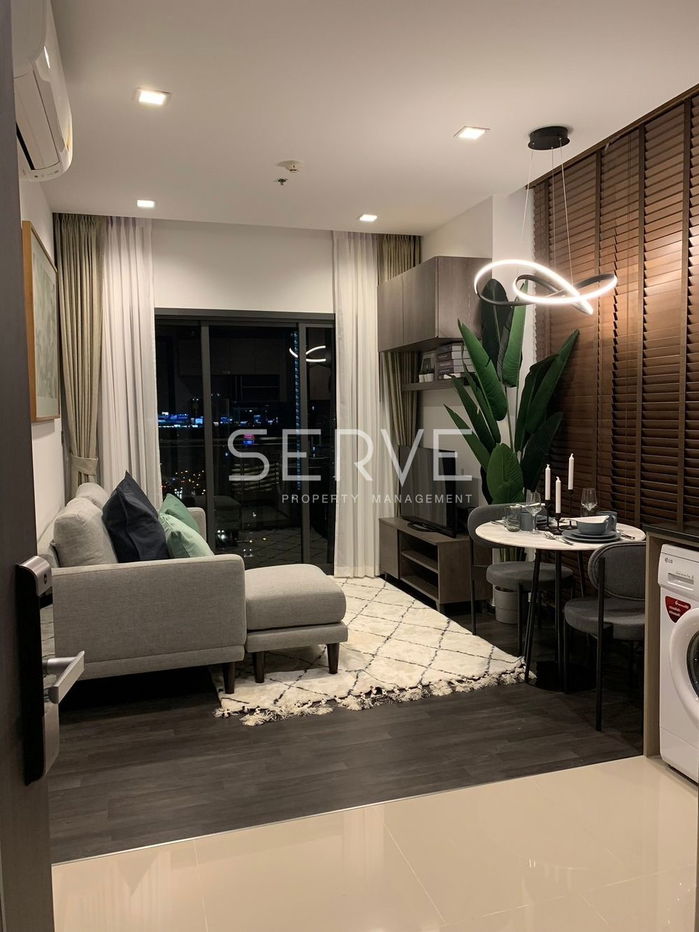 รูป Nice Room & Good Location 1 Bed 1 Bath Close to MRT Phra Ram 9   350 m. / Condo For Rent -The Line Asoke Ratchada - รูปที่ 1/6