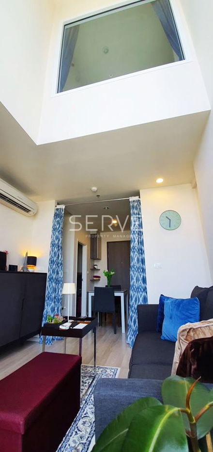 picture Duplex 1 Bed Large Unit in Huai Khwang Area  MRT Huai Khwang 120 m.  For Sale-Centric Ratchada Huai Khwang - 7/10
