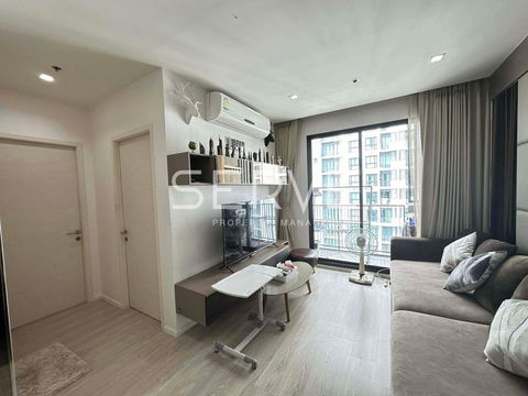 2 Beds, fully furnished Stunning high-floor views Located near MRT Sutthisan/ For Rent & Sale-Quinn Condo Ratchada
