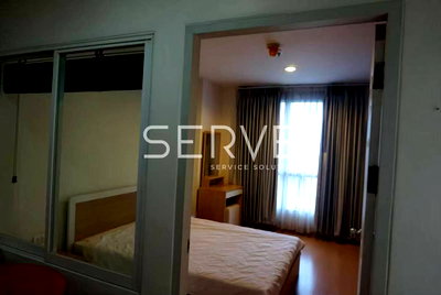คอนโดให้เช่า : 1 Bed 1 Bath Nice Room Good Location Next to MRT Huai Khwang 0 m. / For Rent-Life @ Ratchada Huay Kwang