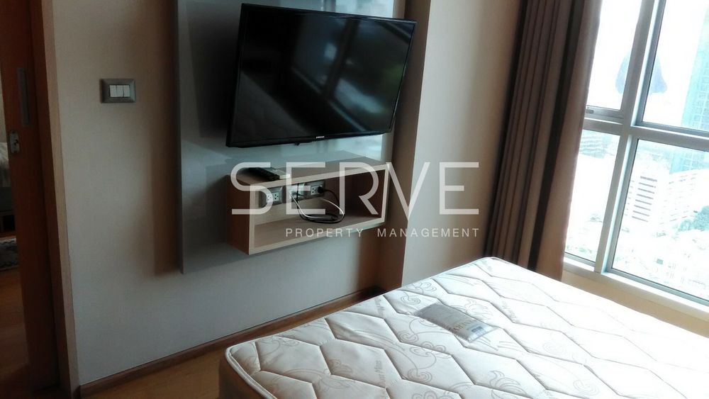 picture 1 Bed 1 Bath with Bathtub Nice Room Good Location MRT Phetchaburi 150 m. / For Rent-The Address Asoke - 3/7