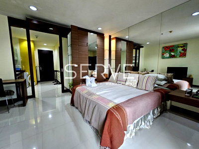 คอนโดให้เช่า : 1 Bed 1 Bath Large Room Good Location Close to BTS Ratchathewi 350 m. / For Rent & For Sale-The Address Siam
