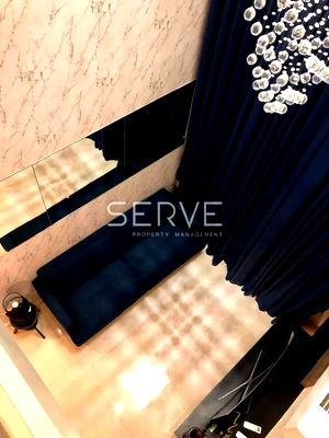 ขายคอนโด : For Rent & Sale - Duplex 2 Bd. Unit at Asoke Phetchaburi District // Next to MRT-Villa Asoke