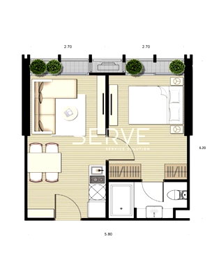 Condos for sale : Best Price! 1 Bed with Bathtub Good Location Close to BTS Phrom Phong / Condo For Rent-Noble BE33