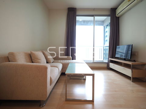 Good View & Good Location MRT Ratchadaphisek 50 m. Large 1 Bed High Fl. 20+ / Condo For Rent-Rhythm Ratchada