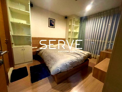 ขายคอนโด : 1 Bed 1 Bath Nice Room Good Location Next to MRT Huai Khwang 50 m. / For Rent & For Sale-Rhythm Ratchada Huai Khwang