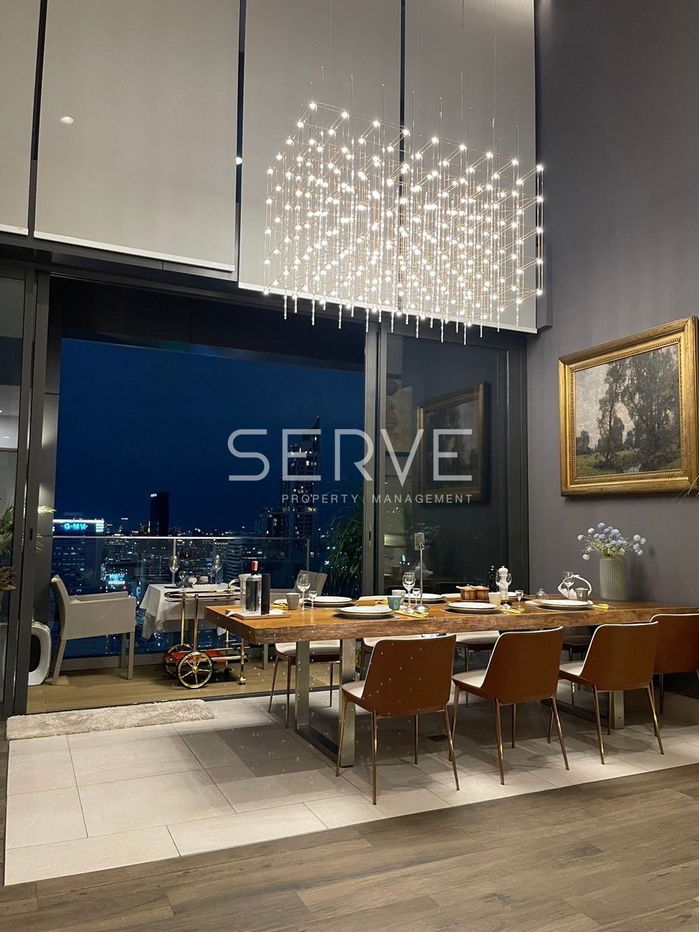 รูป Duplex Modern Style 4 Bed 5 Bath Super High Fl. 35+ For Sale Good Location Close To MRT Phetchaburi-The Esse at Singha Complex - รูปที่ 24/29