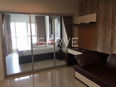 1 Bed Large Room Condo High Rise Good Location MRT Phra Ram 9 400 m. / Condo For Rent & For Sale-Aspire Rama 9