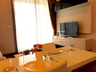 Condos for rent : 1 Bed 1 Bath Nice Room Good Location MRT Phetchaburi 60 m. & Singha Complex / For Rent-Q Asoke
