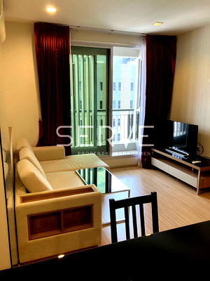 คอนโดให้เช่า : 1 Bed 1 Bath Nice Room Good Location Next to MRT Huai Khwang 50 m. / For Rent-Rhythm Ratchada Huai Khwang