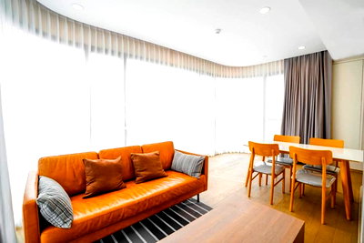 คอนโดให้เช่า : 256K/sq.m.! -Nice Room 2 Beds High Fl. 10+ Good Location MRT Sam Yan 180 m. and Samyan Mitrtown Mall-Ashton Chula Silom