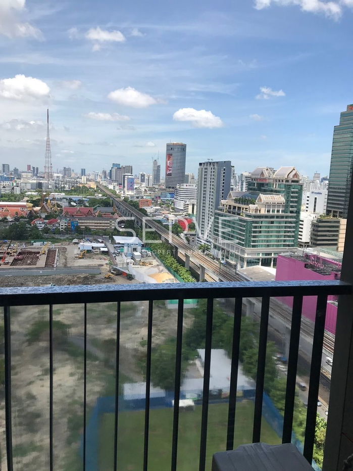 picture 1 Bed Large Room Good Location Next to MRT Phetchaburi 130 m. & Arl Makkasan 20 m. / For Rent-Life Asoke - 6/10