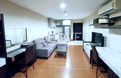 ขายคอนโด : 1 Bed Large Room Good Location MRT Phra Ram 9  500 m. and CentralPlaza / For Sale-Belle Grand Rama 9