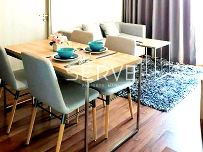 Condos for rent : Homey Style 2 Beds Super High Fl 35+ Condo in Ratchada Area Next to Thailand Cultural Centre 80 m.-Noble Revolve Ratchada 2