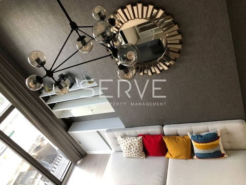 Loft Duplex 1 Bed Nice Room Good Location Close to MRT Phra Ram 9  450 m. / For Rent & For Rent-Chewathai Residence Asoke