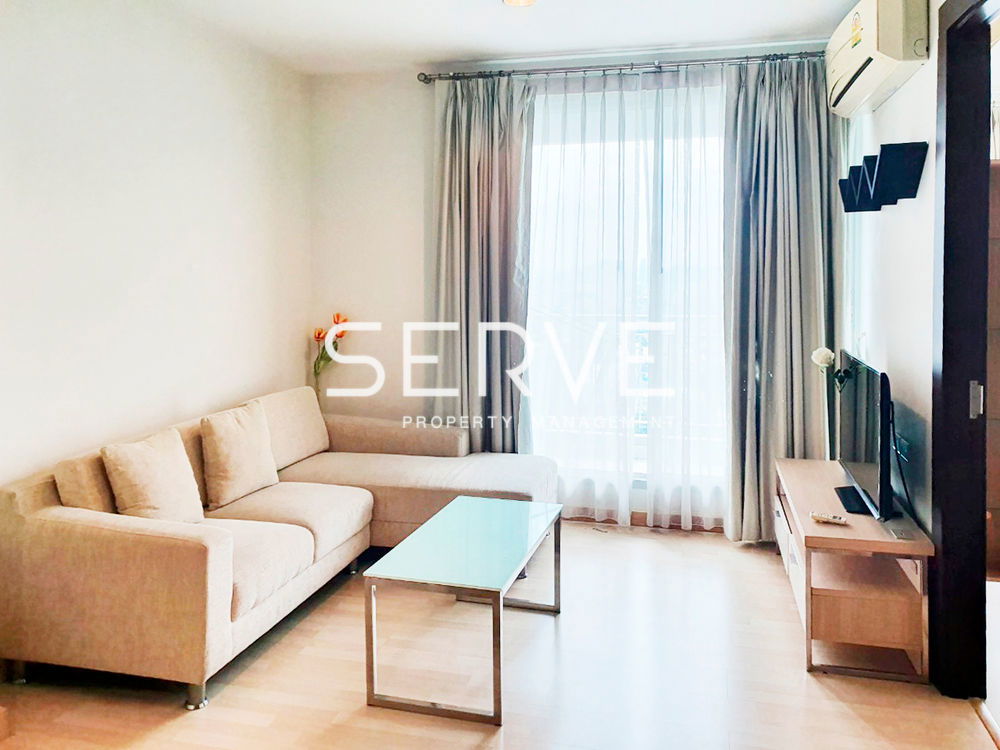 รูป Homey Style 1 Bed High Fl. 15+ Perfect Location MRT Ratchadaphisek / Condo For Rent-Rhythm Ratchada - รูปที่ 1/9