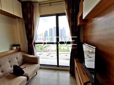 Condos for rent : 1 Bed 1 Bath Nice Room Good Location MRT Phra Ram 9  300 m. and CentralPlaza / For Rent-Rhythm Asoke 2