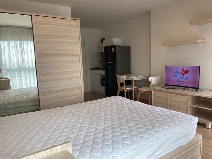 🟢ECH251137🟢ให้เช่า คอนโด Lumpini Ville Chaengwatthana - Pakkret Station | Studio 22 ตร.ม. | ค่าเช่า 7,000 บ./เดือน
