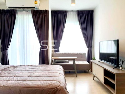 ขายคอนโด : Good Deal - Studio for Rent, Close to MRT Huai Khwang station-Chapter One Eco Ratchada Huaikwang