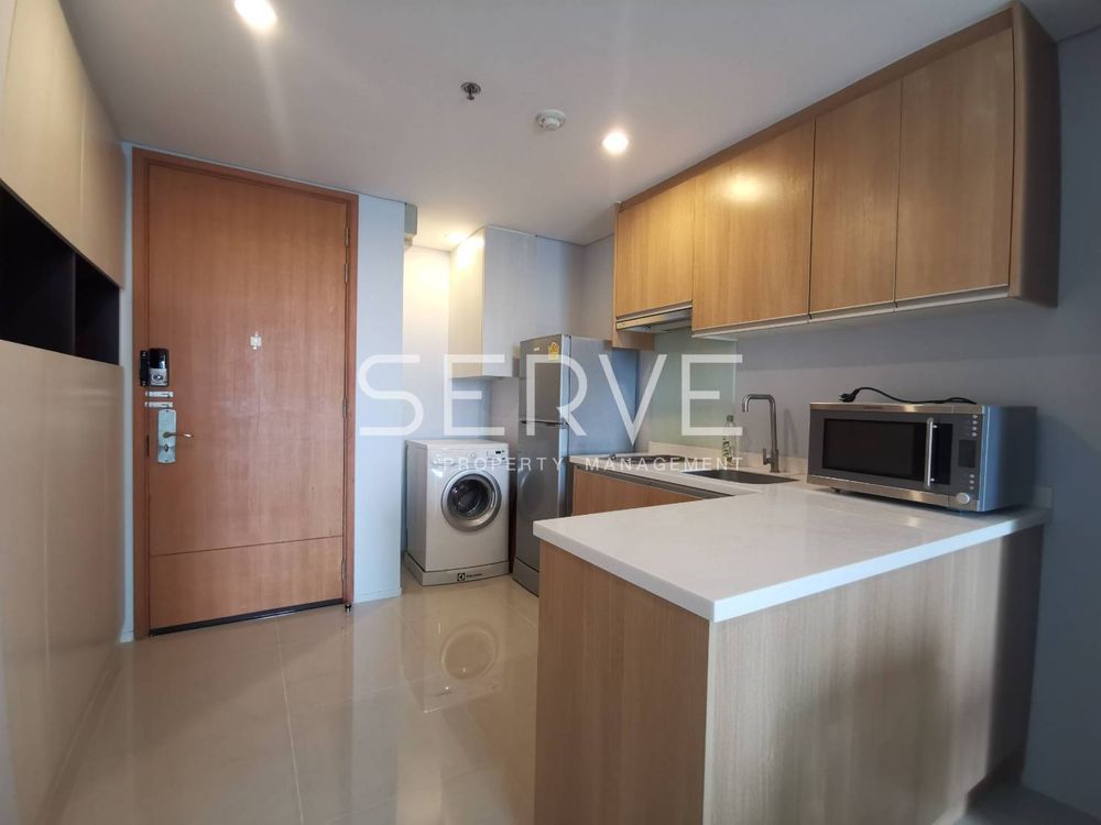 รูป 1 Bed 1 Bath Large Room Good Location Close to MRT Phetchaburi 150 m. / For Rent-Villa Asoke - รูปที่ 7/10