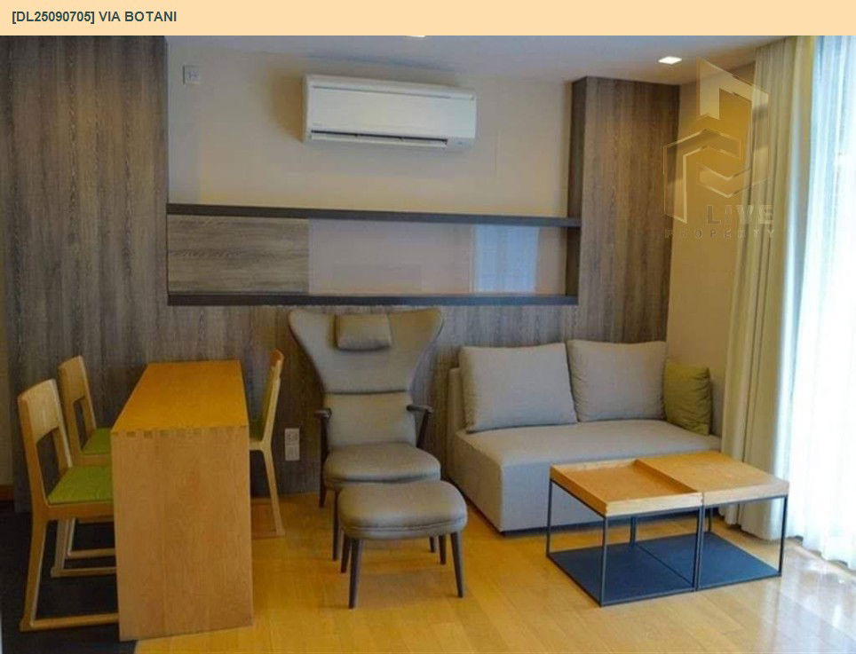 picture DL25090705 Condo for rent, Via Botani near BTS Thong Lo, ready to move in, call urgently 0638692663 LineID @534wlwof - 5/10