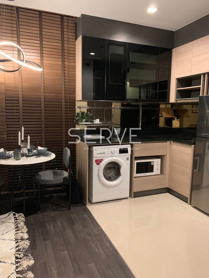 รูป Nice Room & Good Location 1 Bed 1 Bath Close to MRT Phra Ram 9   350 m. / Condo For Rent -The Line Asoke Ratchada - รูปที่ 4/6