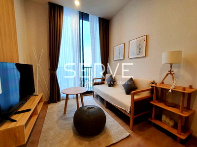 Condos for rent : Muji Style 1 Bed Unit for Rent on High Fl. in Asoke Area // Unblock of North View-Noble BE19