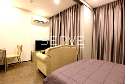 คอนโดให้เช่า : 1 Bed with Partition Nice Room Good Location Close to BTS Ratchathewi 390 m. / For Rent-Ideo Q Siam Ratchathewi