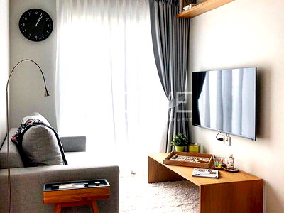 Condos for rent : Corner Unit 1 Bed Nice & Bright on High fl. 15+ (Unblock View) Next to MRT 80 m. / Condo For Rent-Noble Revolve Ratchada 1