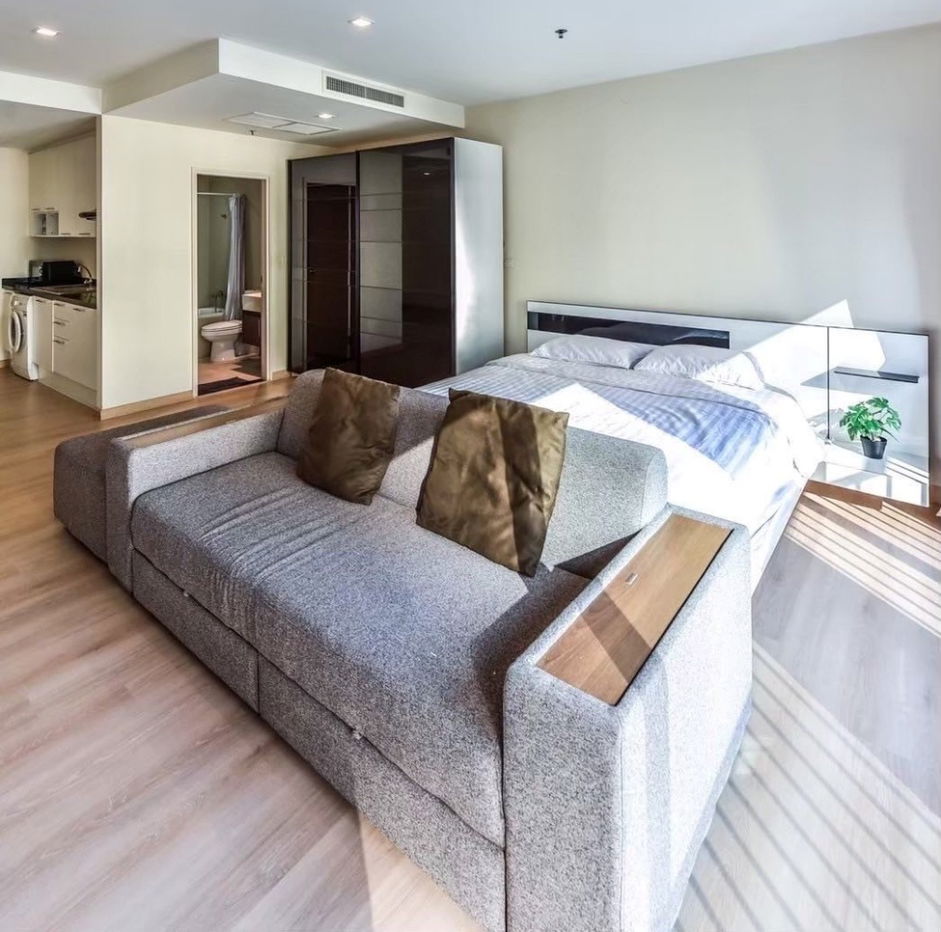 picture TA7586📲LineID @556ryccg🚄44.55 sqm STUDIO Floor6 Pool view Noble Remix, Sukhumvit Main Road Fully furnished near BTS Thonglor - 4/9