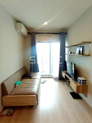 ขายคอนโด : Hot Price 3.745 MB! - 1 Bed High Fl 15+ Good Location Next to MRT Thailand Cultural Centre 80 m.-Noble Revolve Ratchada 2